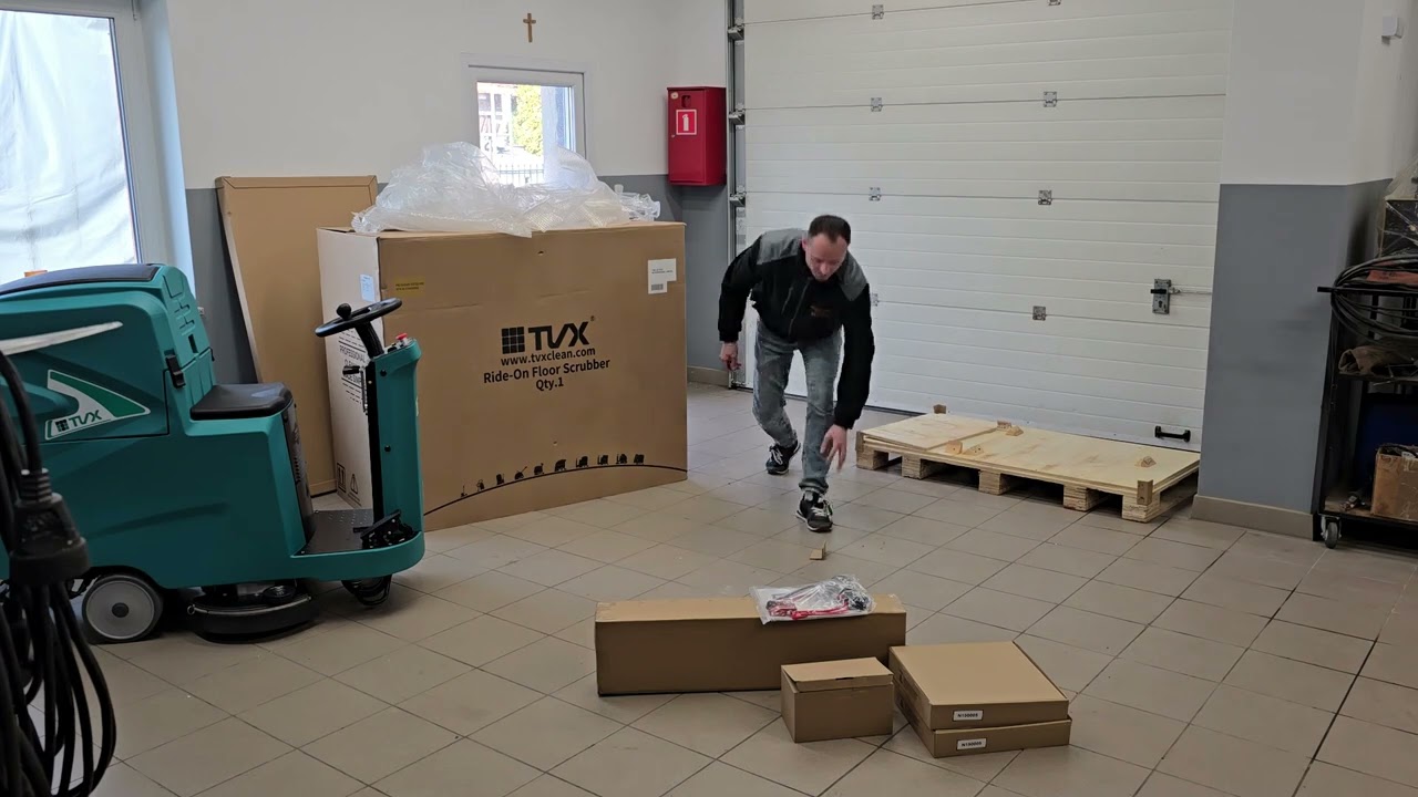 Automat szorująco-zbierający TVX Clean model T90/70R