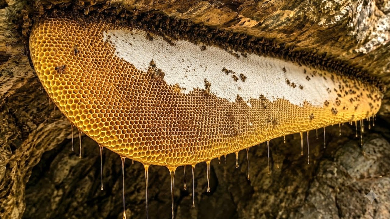 100% czysty plaster miodu &ndash; samo patrzenie na niego sprawia, że ​​czujesz słodki smak natury