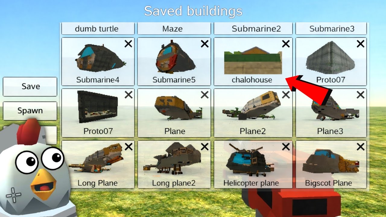 😱 New Crazy Saved Builds 5.2.02 | Chicken Gun New update 5.2.02