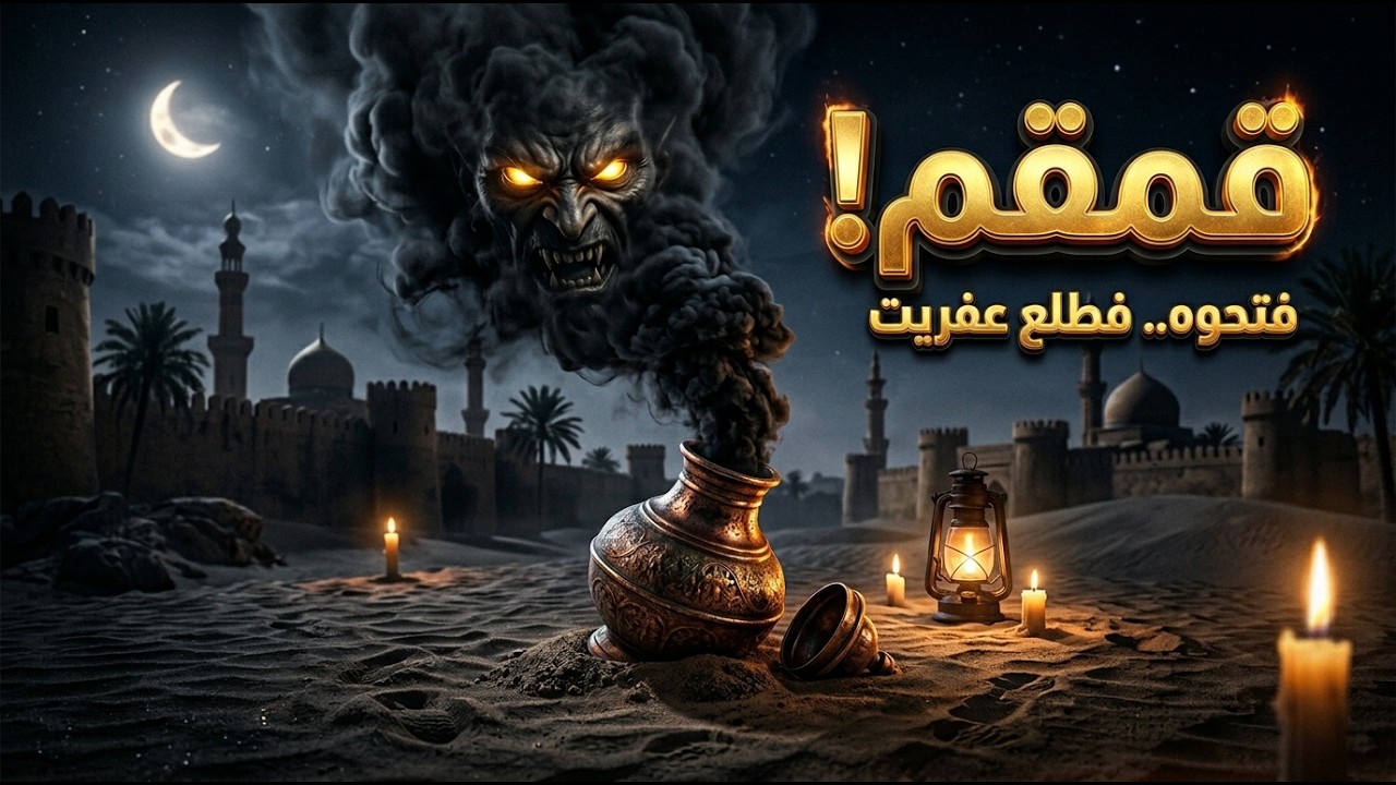 سمك مسحور بيتكلم… وساحرة بتطلع من حيطة المطبخ! القصه ده مرعبة🤯🐟 | #حكايات_رمضانية | الحلقه 25