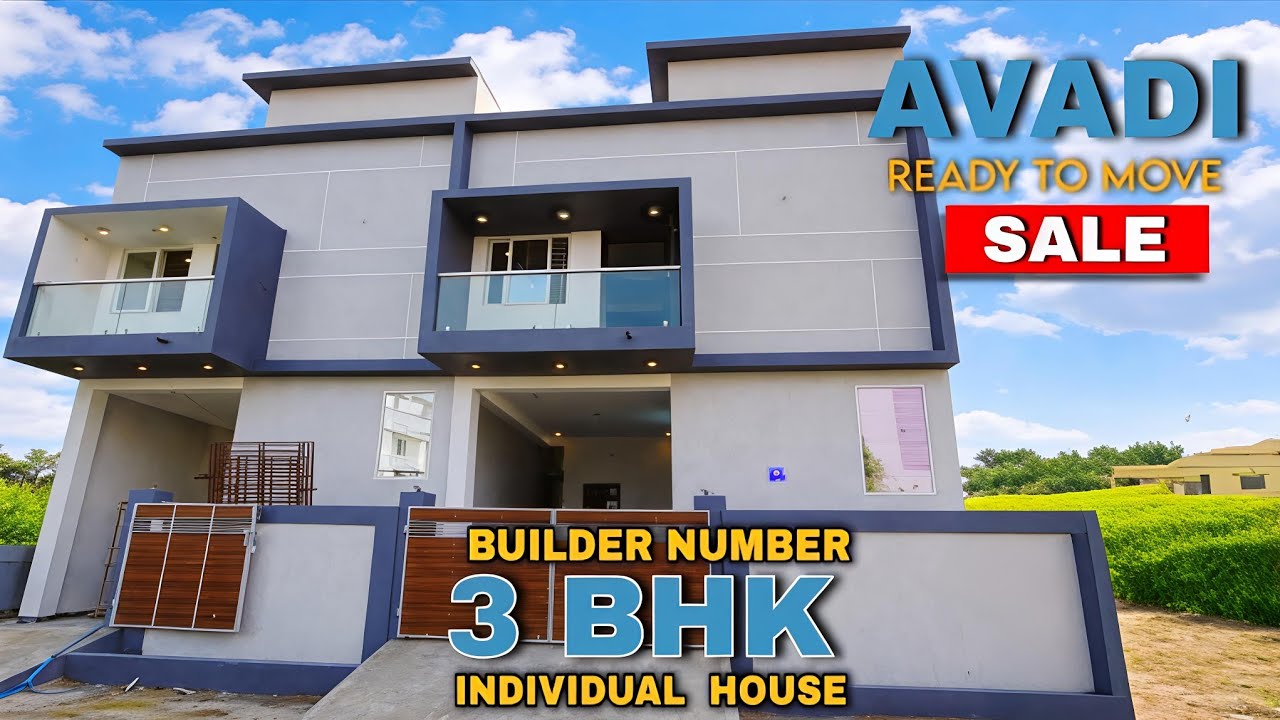 🏠2BHK | 3BHK | House for Sale in Chennai Avadi | Plots for sale in Avadi | Avadi House Sale