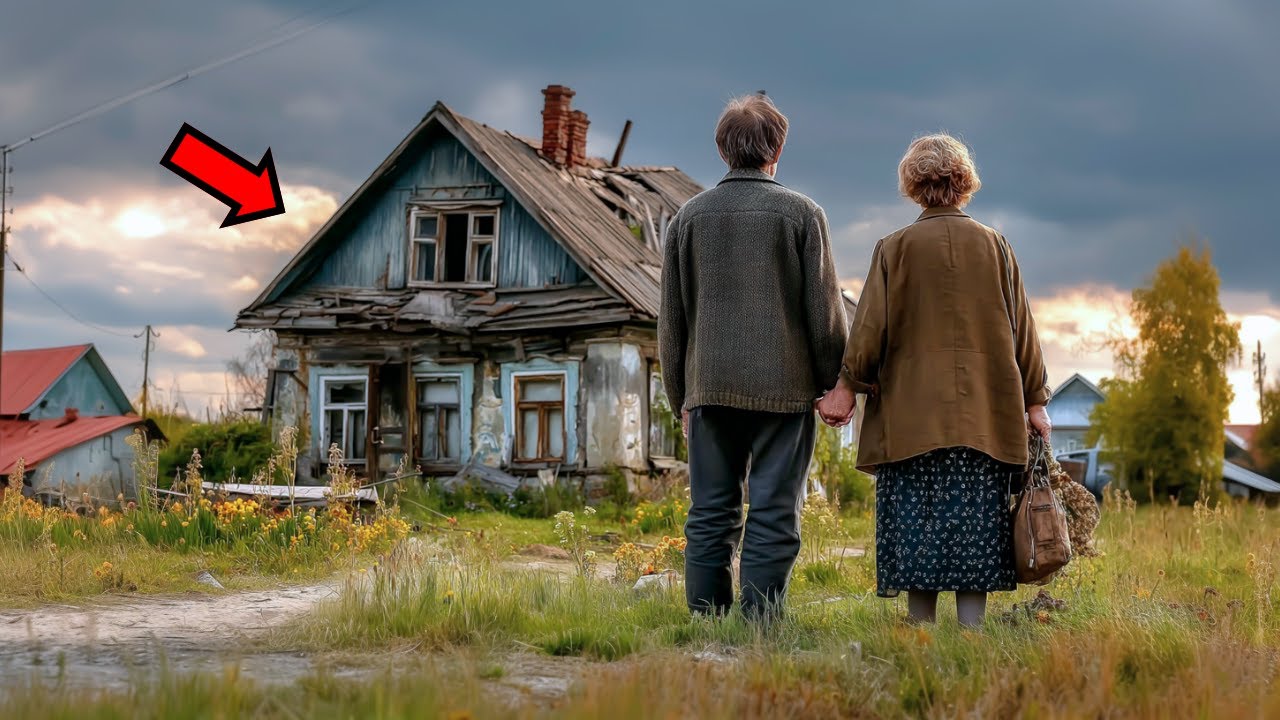 Abandoned by Children — Elderly Couple Transformed a Broken Farmhouse Into a Dream Home
