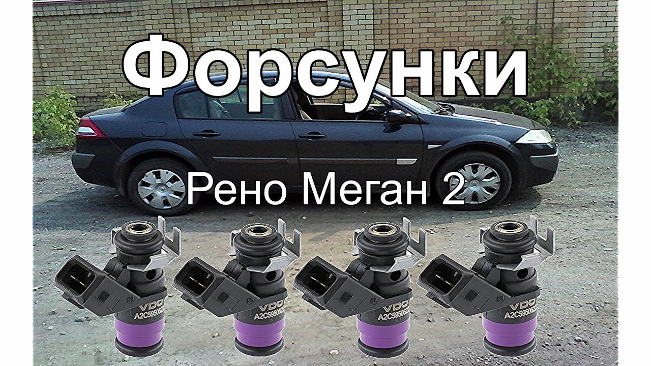 Форсунки Рено Меган 2 nozzles