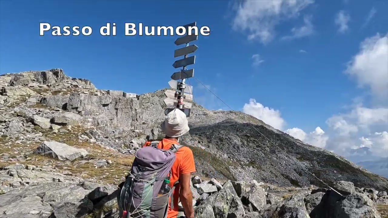 Cornone di Blumone - 2843 m.- da Bazena - 4 agosto 2022