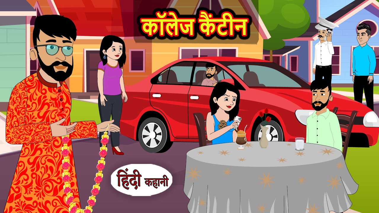कॉलेज कैंटीन College Canteen Bedtime Stories | Hindi Moral Story | Fairy Tales | Kahani | Storytime