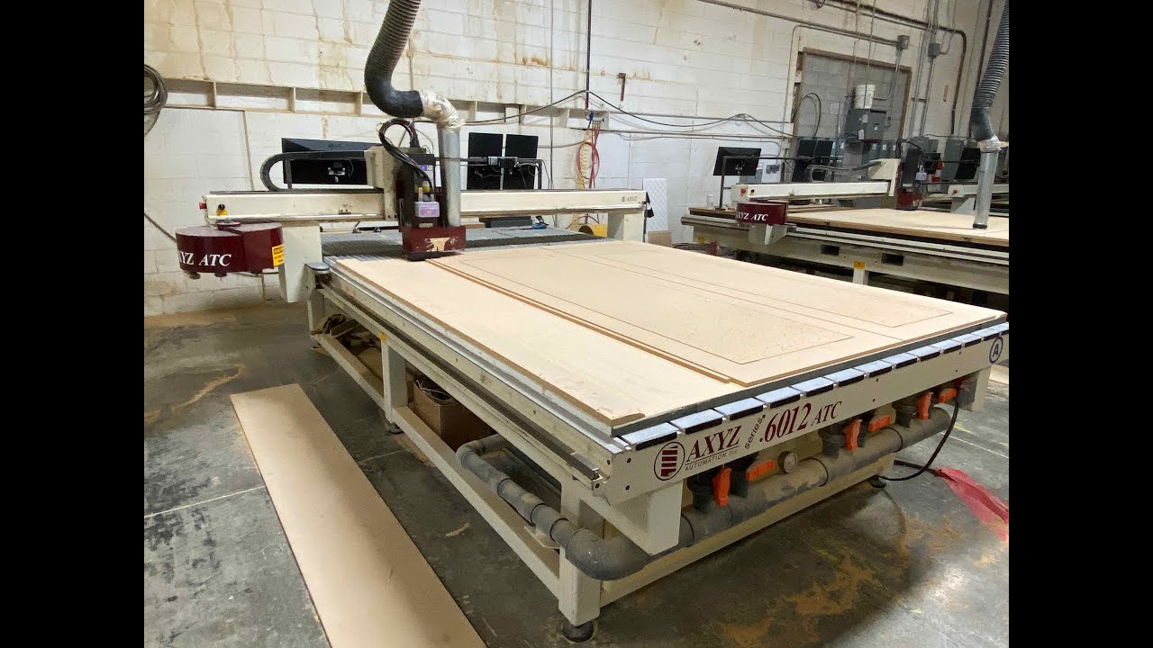 AXYZ Model 6012,  6' x 12' CNC Router with ATC - Workhorse