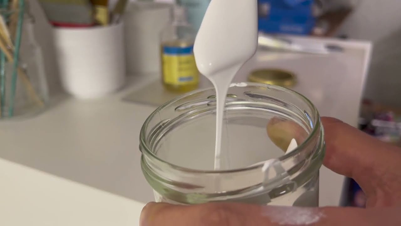 Create your own Liquid White at home like the one Bob Ross uses