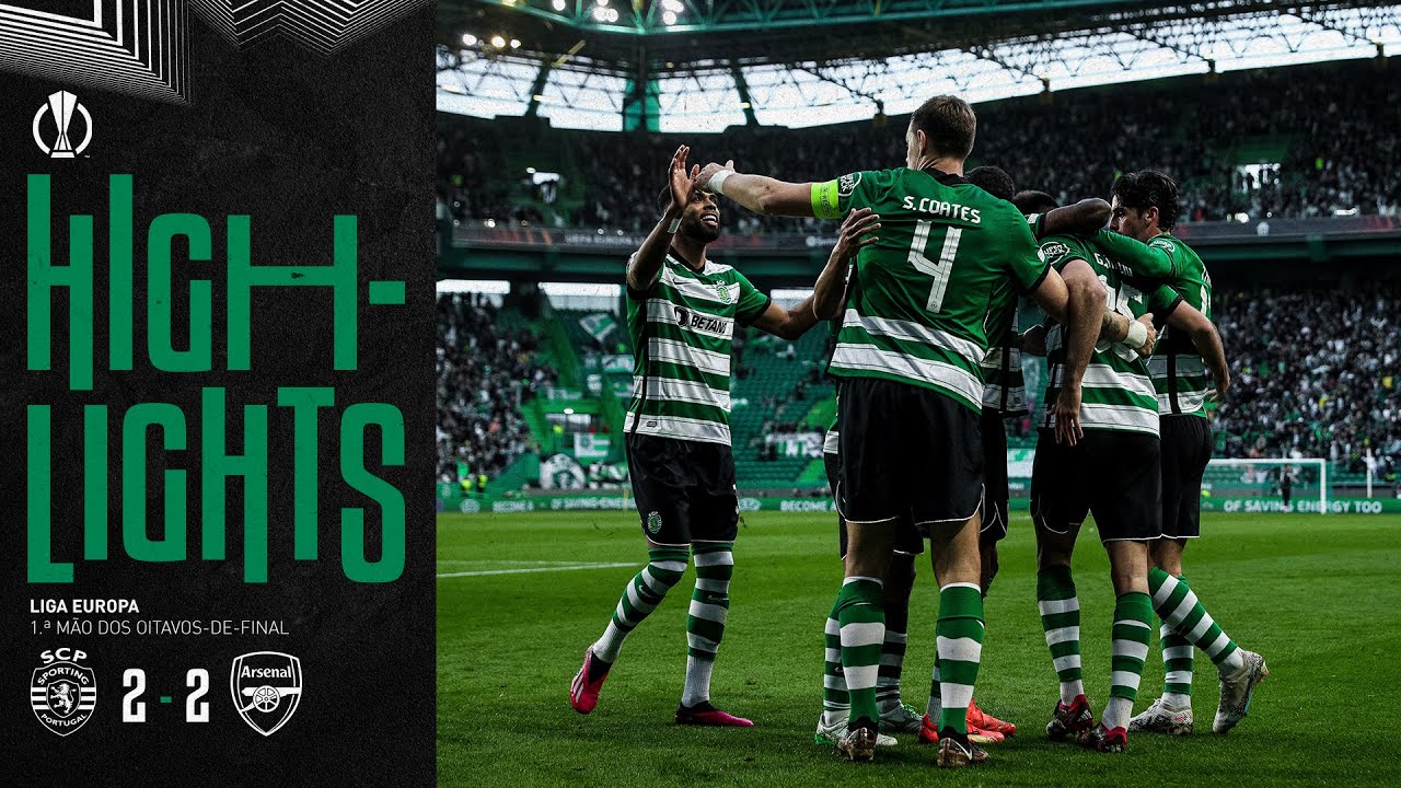 Liga Europa | Resumo: Sporting CP x Arsenal FC