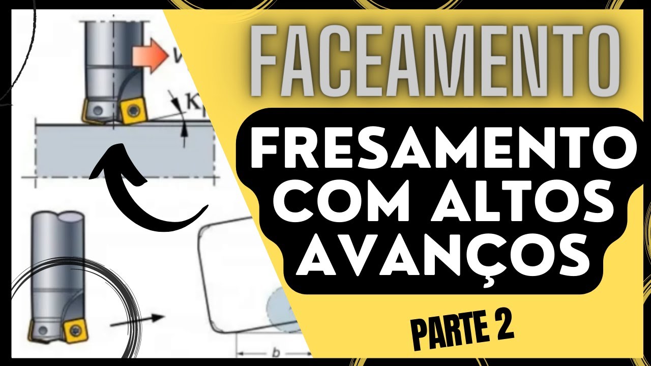 Faceamento - Fresamento com Altos Avanços | O que é um faceamento com alto avanço bem sucedido?