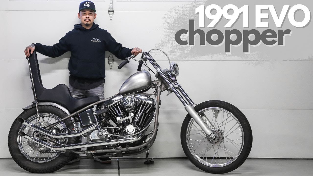 Big Twin Evo Chopper 1991 года Ву