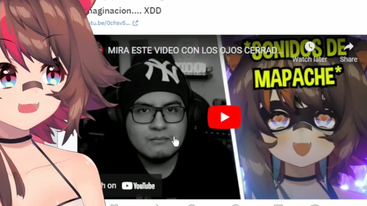 Rakkun reacciona a la reaccion de locochon de mi clip (XD)