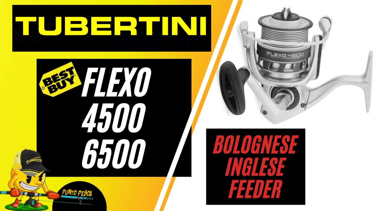 Novità 2022 mulinello Tubertini Flexo Best Buy : Punto Pesca