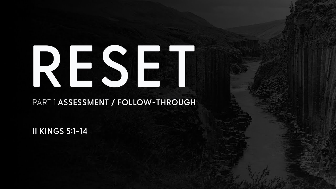 Sunday Morning with Pastor Josh Vietti - "Reset Pt.1"
