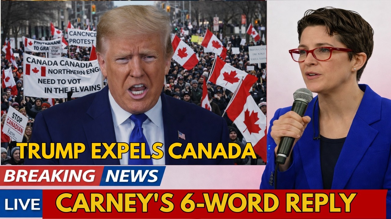 Trump EXPELS Canada — Carney's Reply Left Washington Speechless