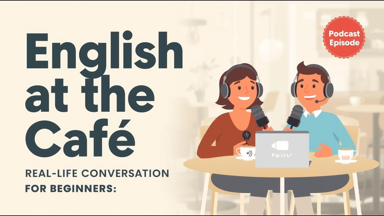 Real-Life English at the Café | Learn How to Order Coffee & Make Small Talk (Beginner Podcast)