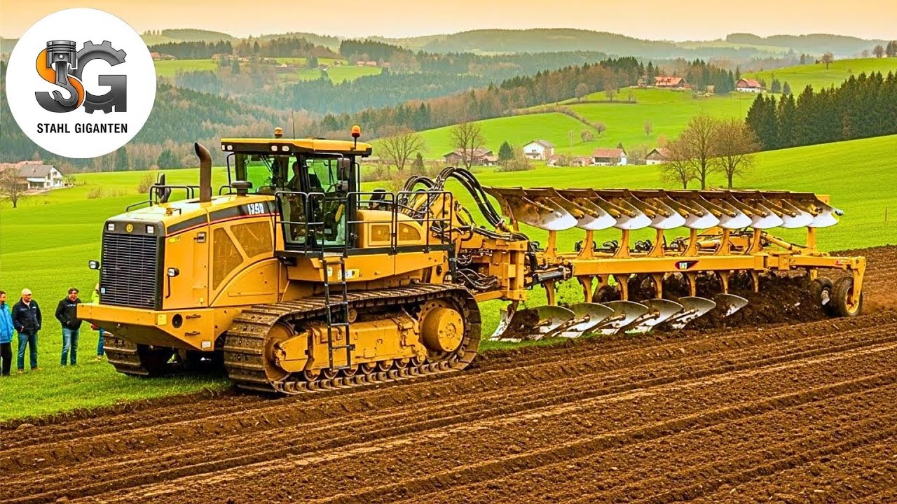 98 GIGANTISCHE MASCHINEN AGRAREINSATZ | BODENBEARBEITUNG EXTREM | ECHTE POWER!