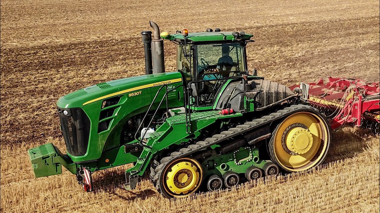 PURE AMERICAN POWER - John Deere 9530T + Vaderstad Carrier 1225XL - Agroservis Višňové
