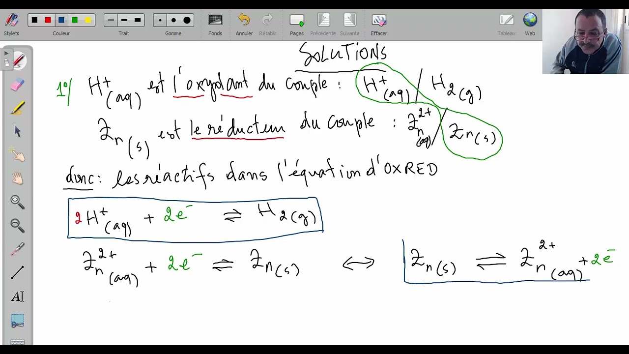 Exercice 03 Equation Globale OXRED