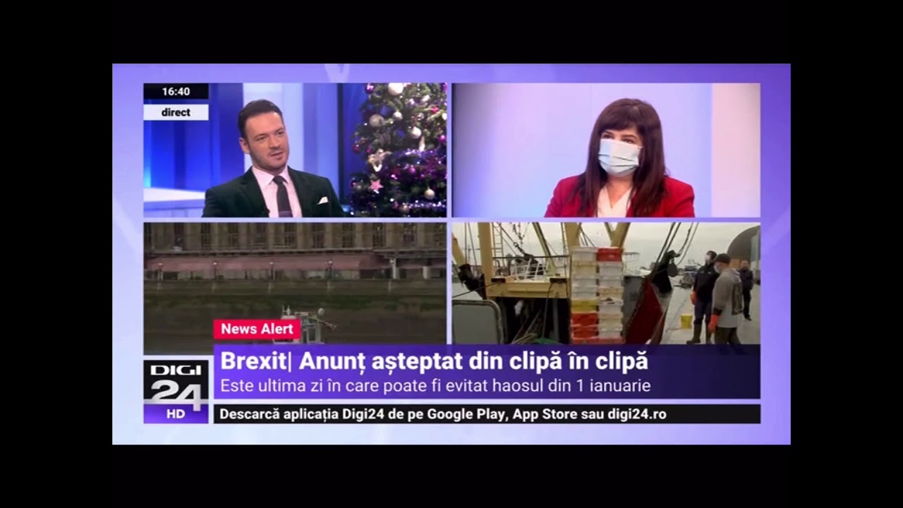 Pasaport Diplomatic, despre Brexit cu Cristina Cileacu  la Digi24     -    Acta Media