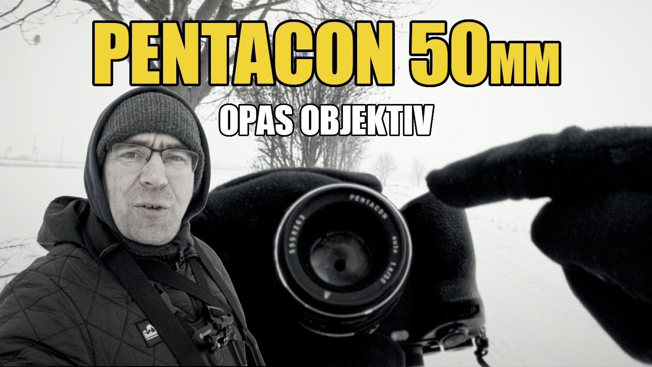 Pentacon 50mm an der A7R V – Fotowalk im Schnee mit Opas altem Objektiv