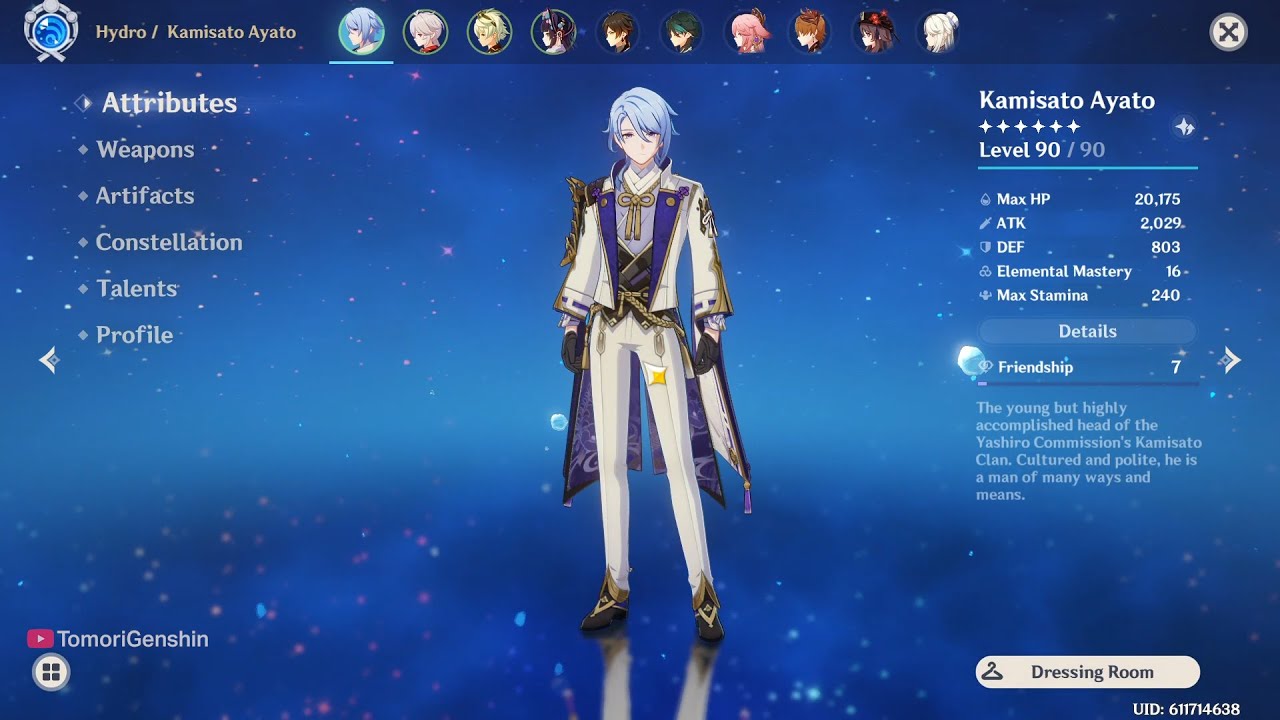 My Perfect Ayato Build (No Food Buff)