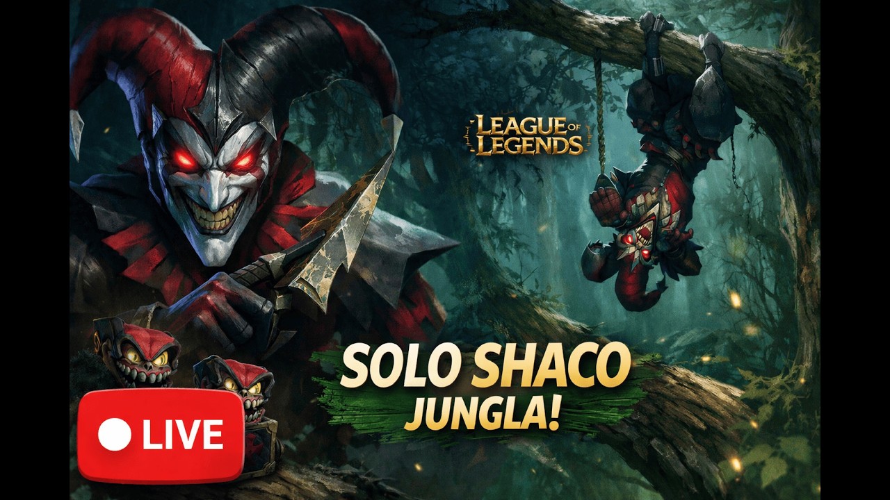 League of legends - NOCHE DE SHACO EN LA CUENTA STUCKED