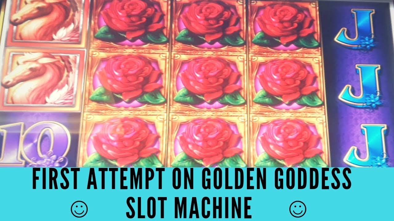 FIRST ATTEMPT ON GOLDEN GODDESS SLOT MACHINE - SunFlower Slots