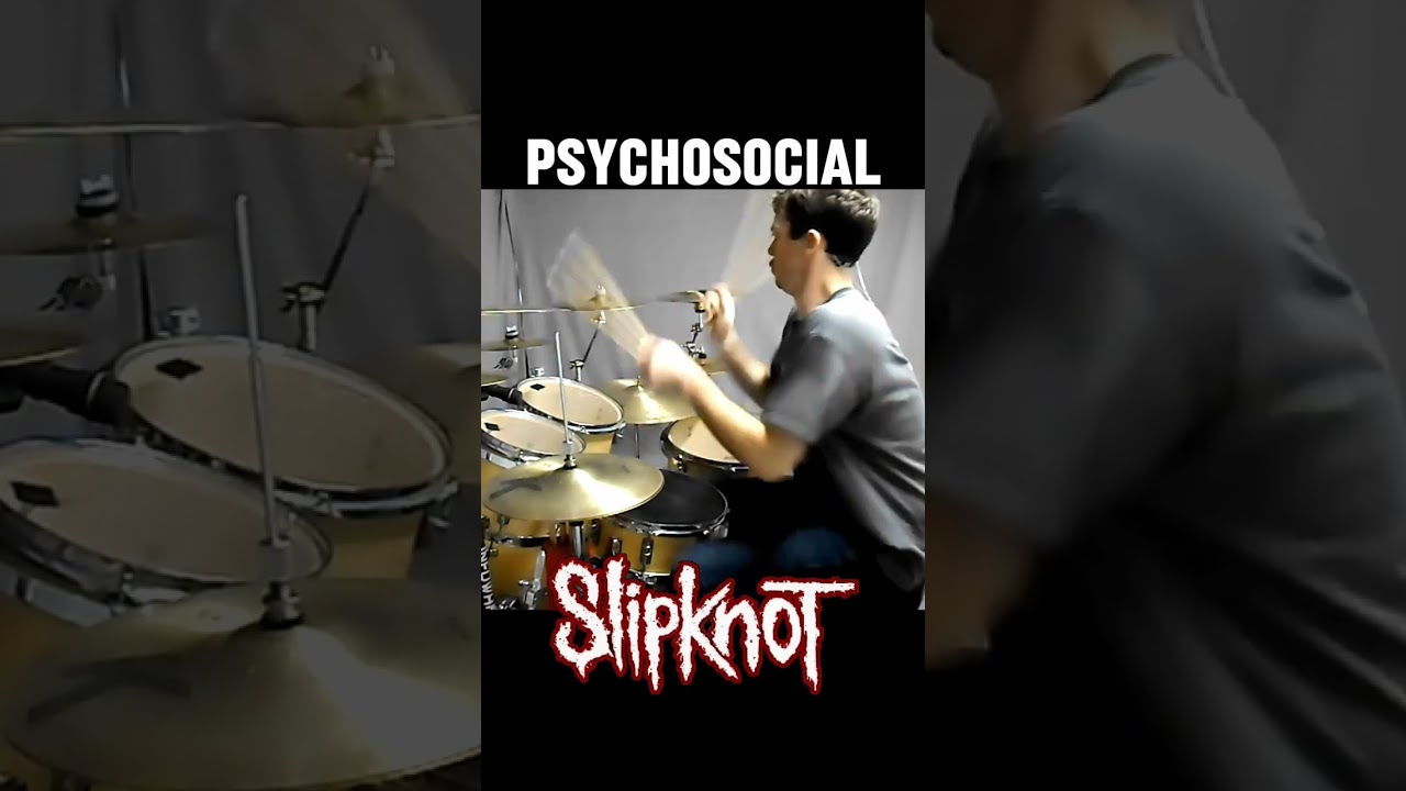 PSYCHOSOCIAL 1 #drums #slipknot