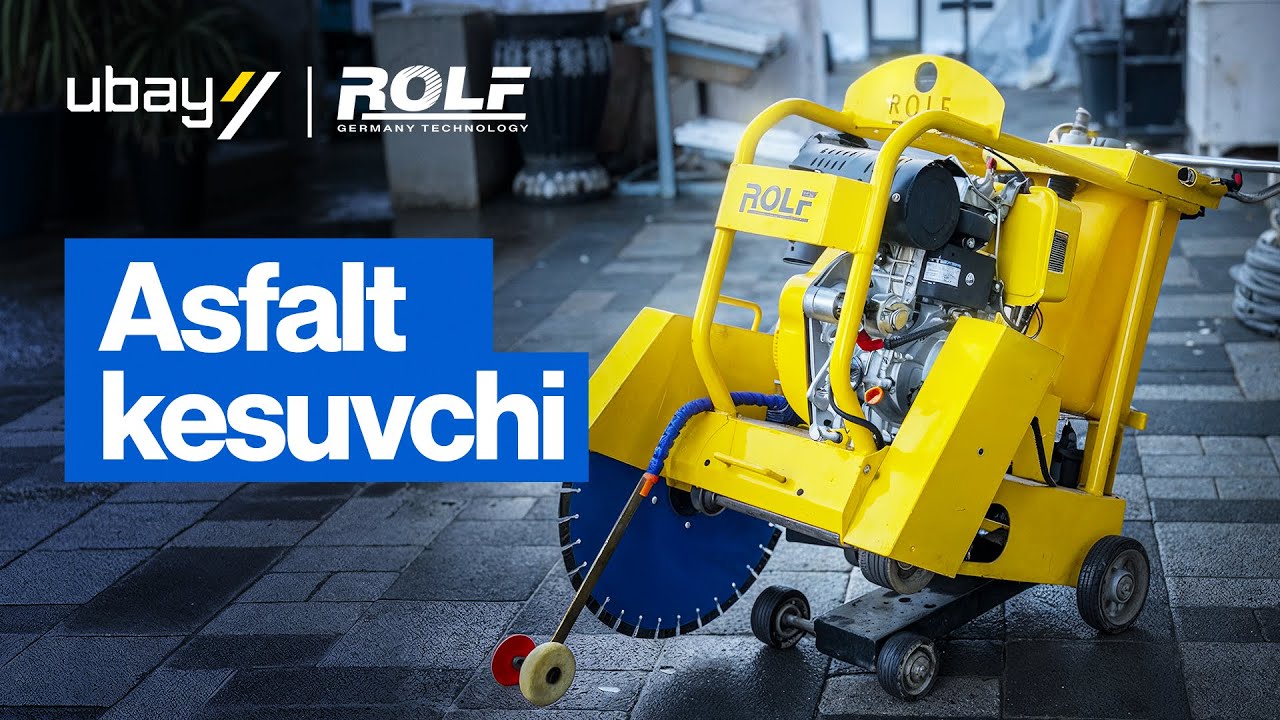 Asfalt kesuvchi mashina! (Асфальтарез) |  Ubay Tools