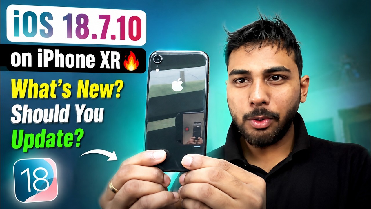 iOS 18.7.10 на iPhone XR 🔥 Что нового? Стоит ли обновляться?