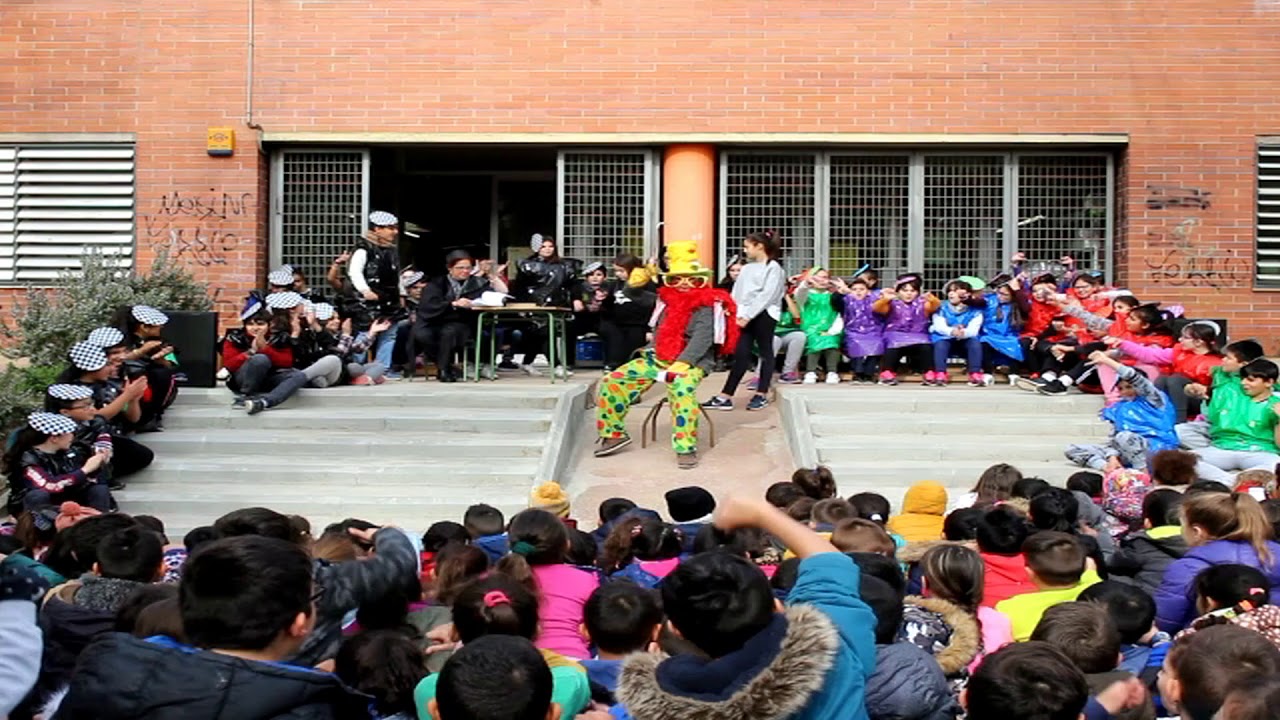Judici Rei Carnestoltes 2018 (1a part). Escola Josep Carner (Badalona)