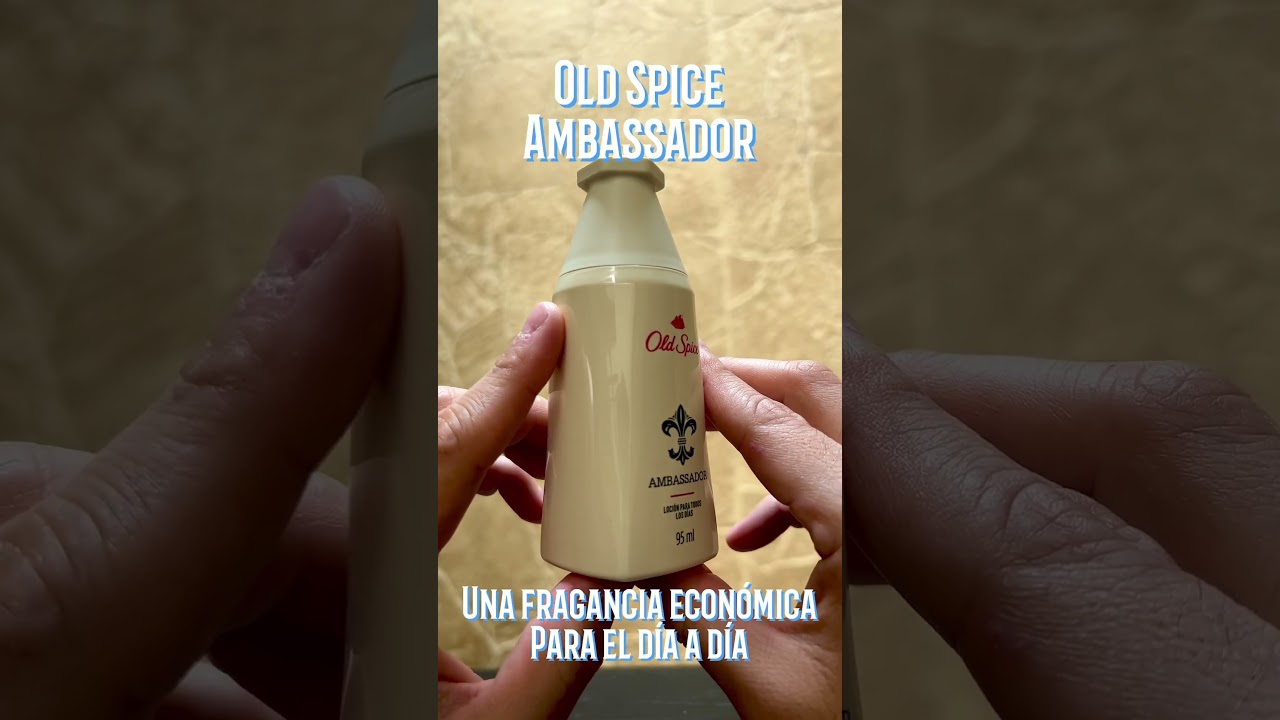 Un perfume econ&oacute;mico delicioso: Old Spice Ambassador #fragrance #perfume #sotd #oldspice