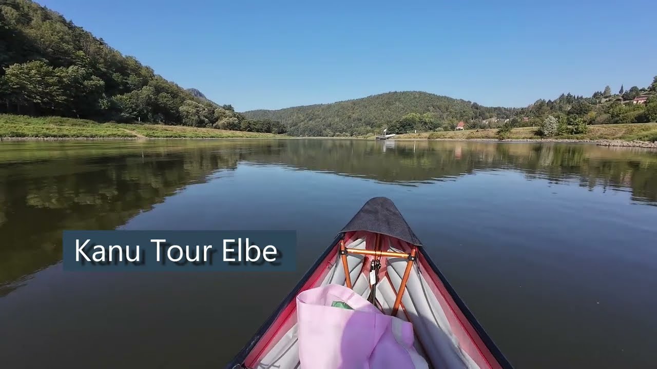 Kanu Tour Kanadier Pakcanoe / Packboot Elbe