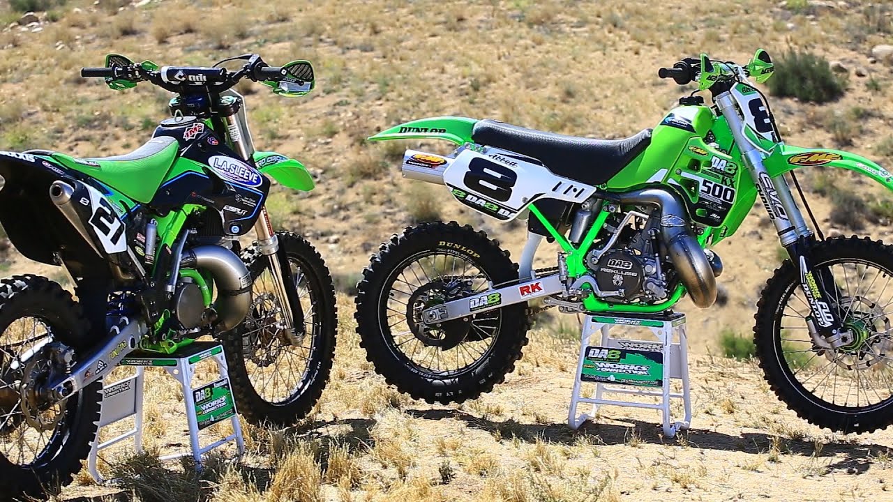 Kawasaki KX 250 2 Stroke vs KX 500 2 Stroke - Dirt Bike Magazine