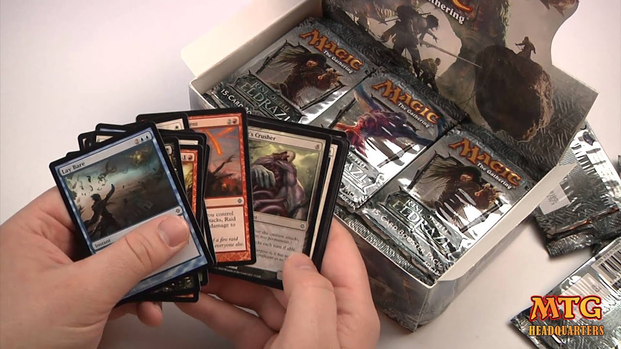 MTG Rise Of Eldrazi Booster Box Opening Part 1/3
