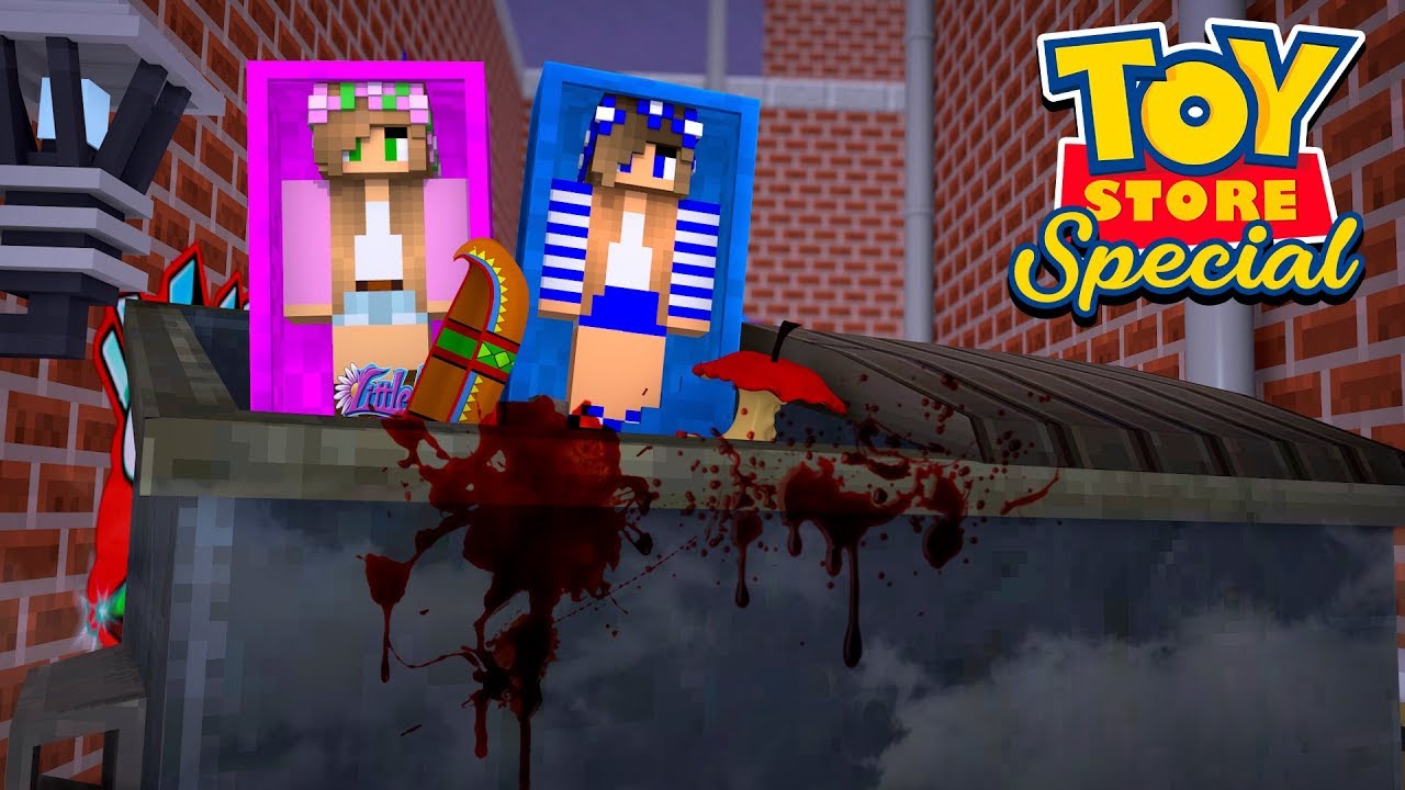THE LITTLE KELLY DOLL IS THROWN AWAY! w/Little Carly (Minecraft Roleplay).