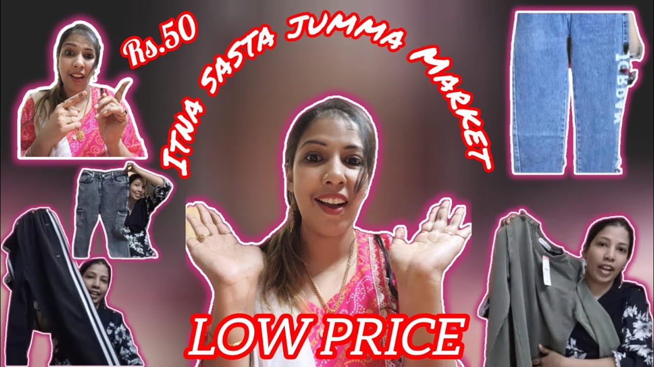 Govandi shivaji nagar m itna sasta jumma market starting rs .50 only 