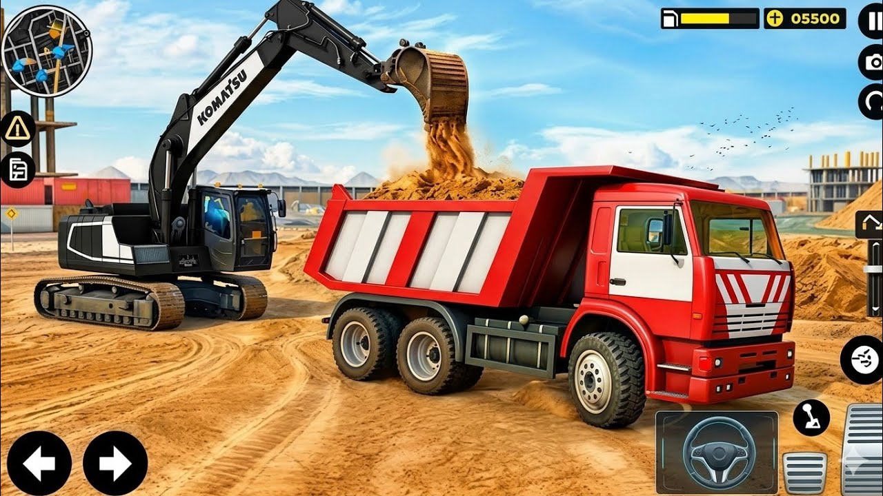 Best Road Construction Simulator Game - City Road Construction Simulator 3D Game - Android Gameplay💥