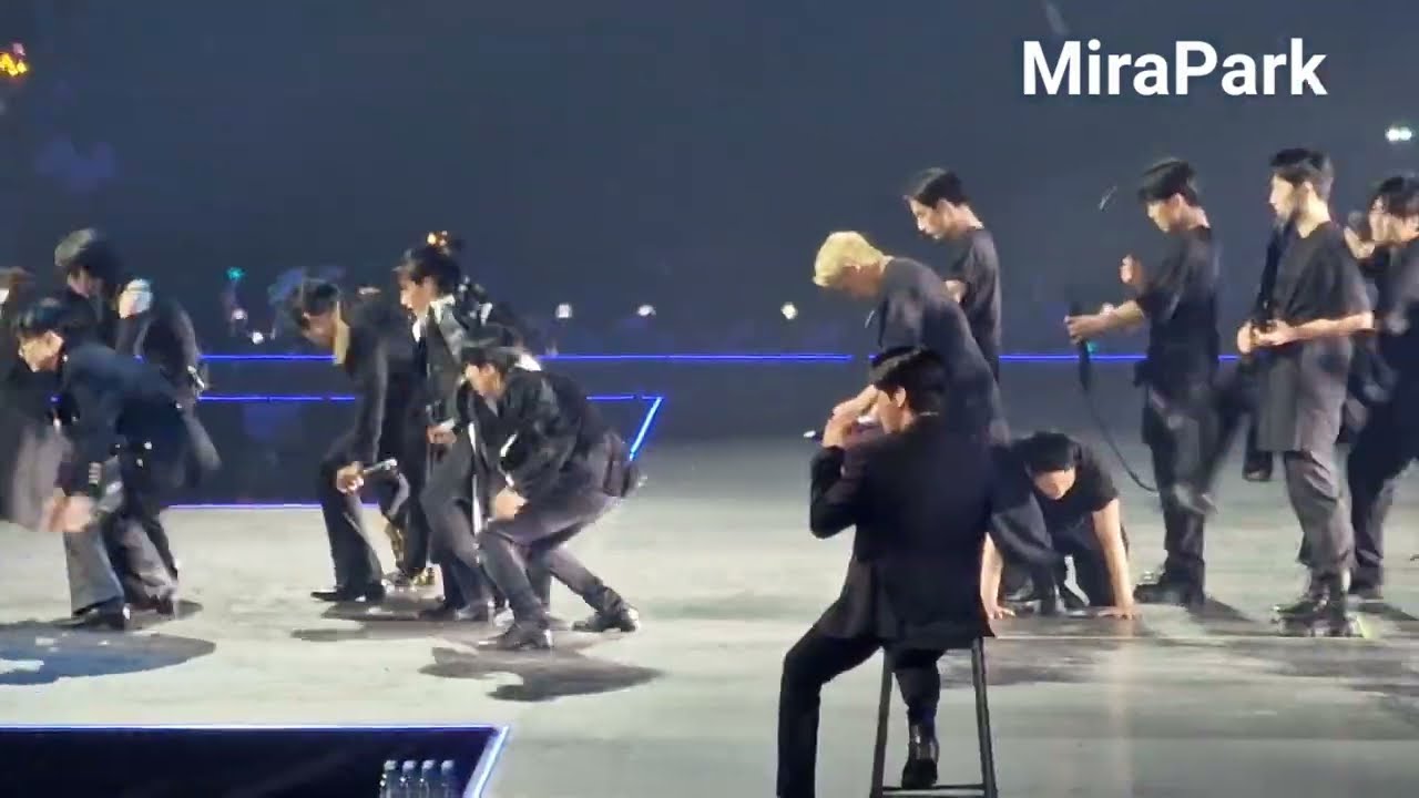 Ateez Wonderland fancam Mcountdown Paria 16102023