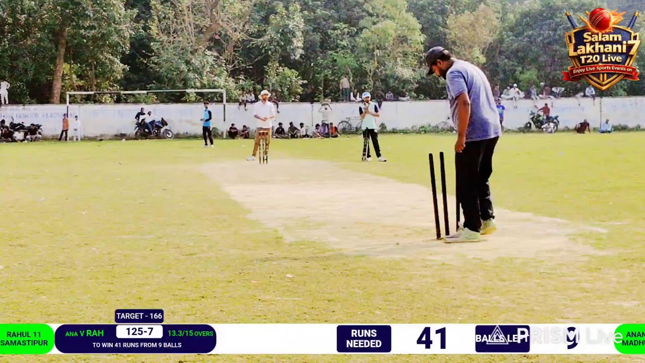 1st SEMI FINAL
ANAND 11 MADHUBANI VS RAHUL 11 SAMASTIPUR
DHAMAKA
CRICKET CUP 2026
🏟️Raghapur, Baiai