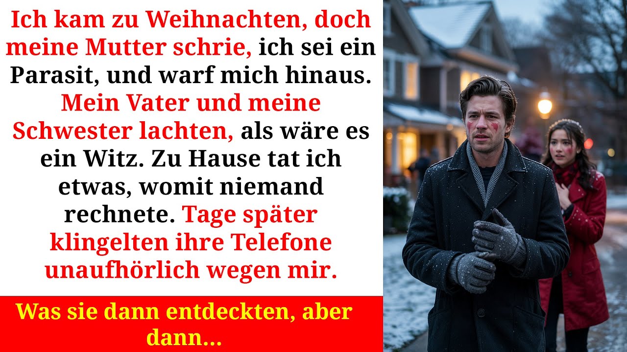 Verstoßen an Weihnachten doch was dann geschah, schockierte alle…