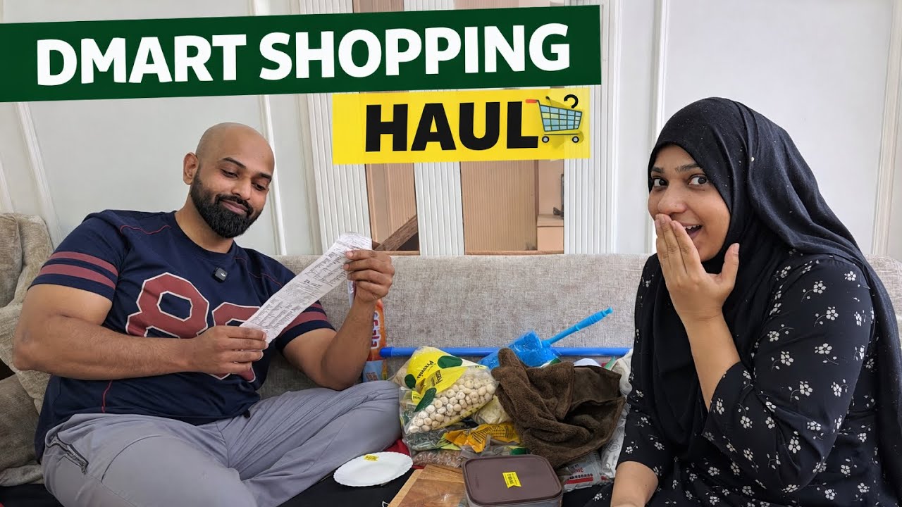 DMart Shopping Haul 🛍️ | Grocery for Cooking Channel + Ramadan Special Items 🌙