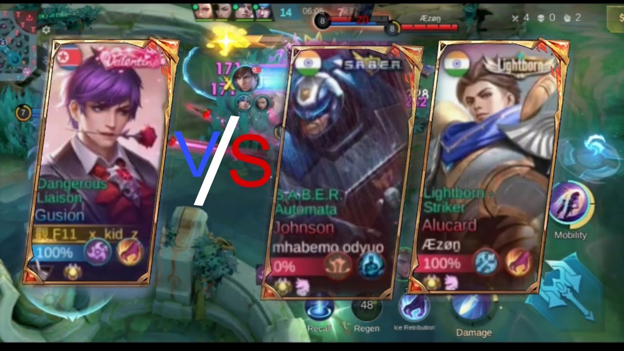 Must abuse this build//gusion rotation and combo 