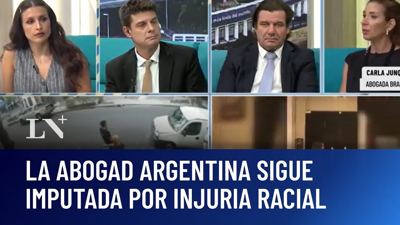 La abogada argentina se reencontró con su familia, sigue imputada por injuria racial
