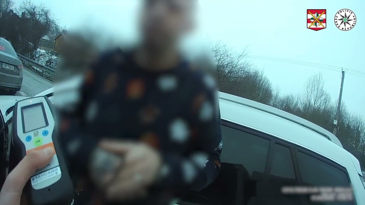 Policie ČR: Řidič pod vlivem alkoholu