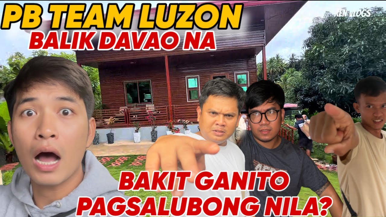 PB TEAM LUZON BALIK DAVAO NA PERO BAKIT GANITO PAGSALUBONG NILA? @PugongByahero 