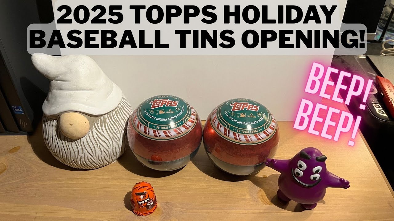 2025 Topps Holiday Baseball Tins Opening!