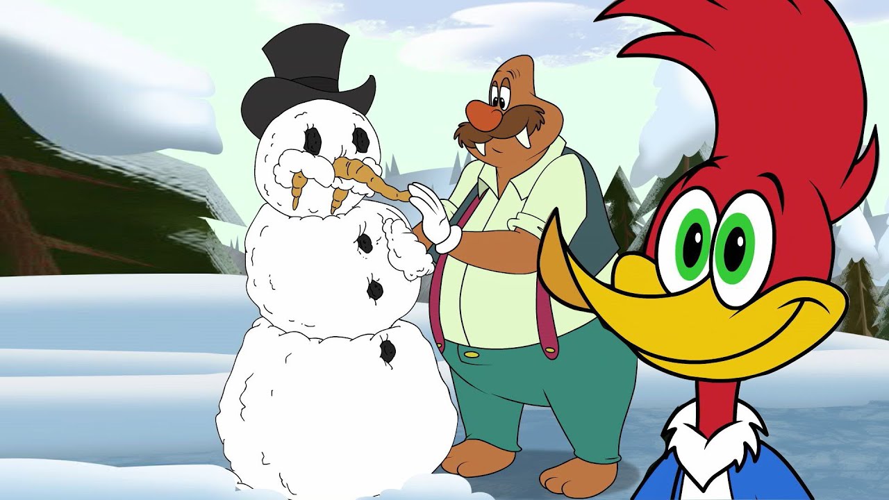 Dia de Neve! ❄️ | Pica-Pau | Desenhos Animados em Português