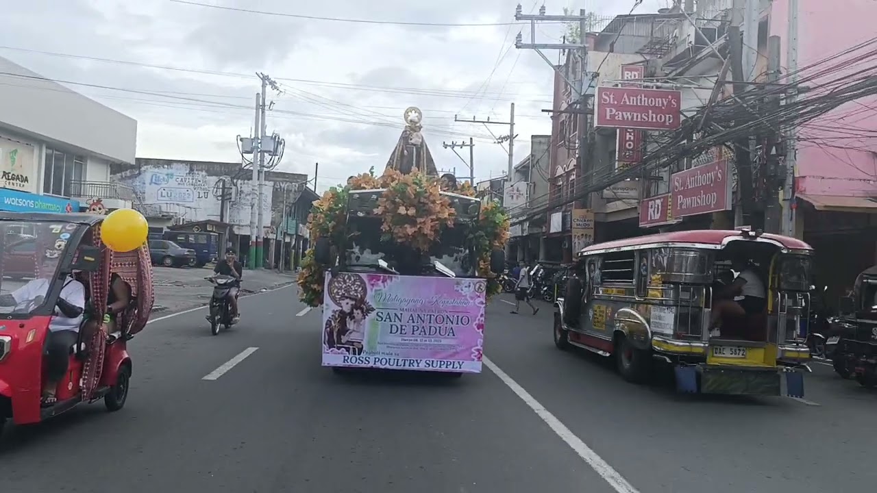 FIESTA 2025 GRAND MOTORCADE - san antonio de padua parish cavite city