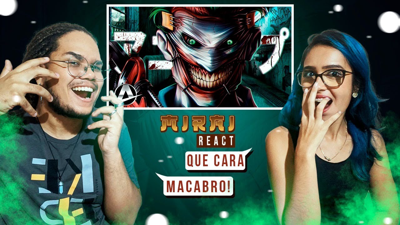 REACT // ♪ Coringa | Piada Macabra | AniRap (@Prod Hunter)